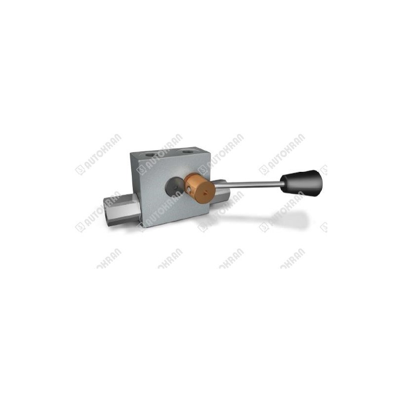 Zamek hydrauliczny jednostronnego działania podpór z możliwościa zamknięcia i otworzenia. 3/8"