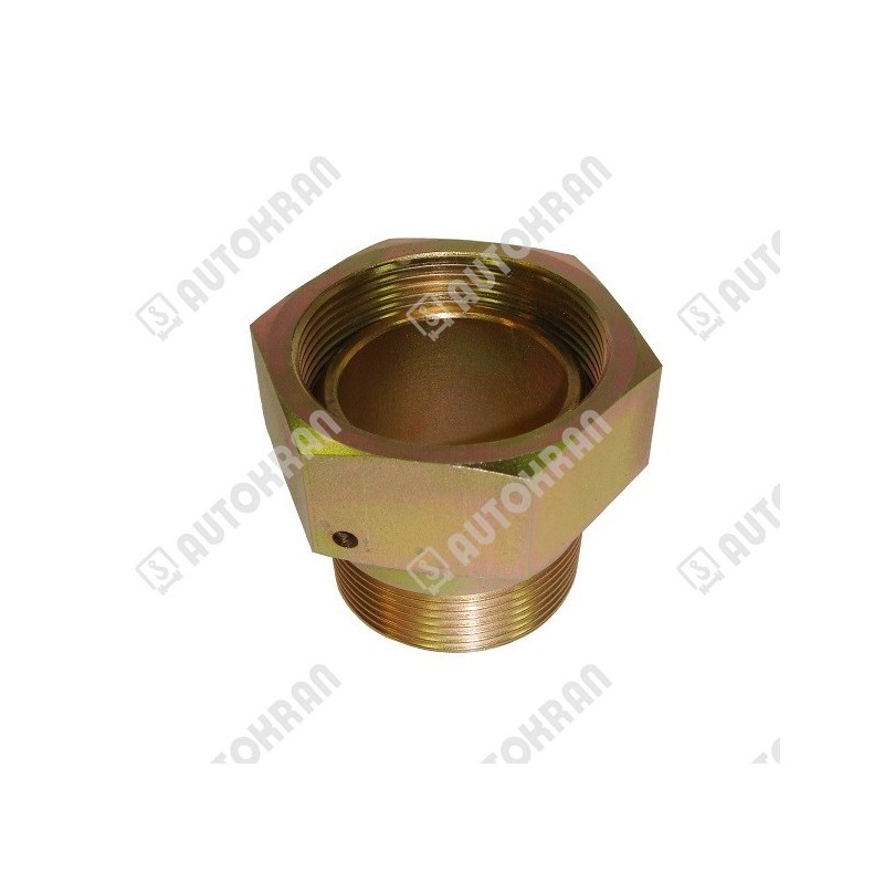 Łącznik zaworu kulowego / zbiornika oleju hydraulicznego nakrętka M52x2 / 1,1/2"  - 380409262