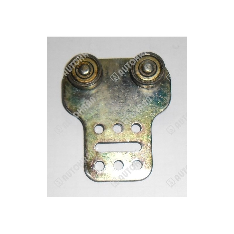 Rolka podwójna prowadzenia plandeki.