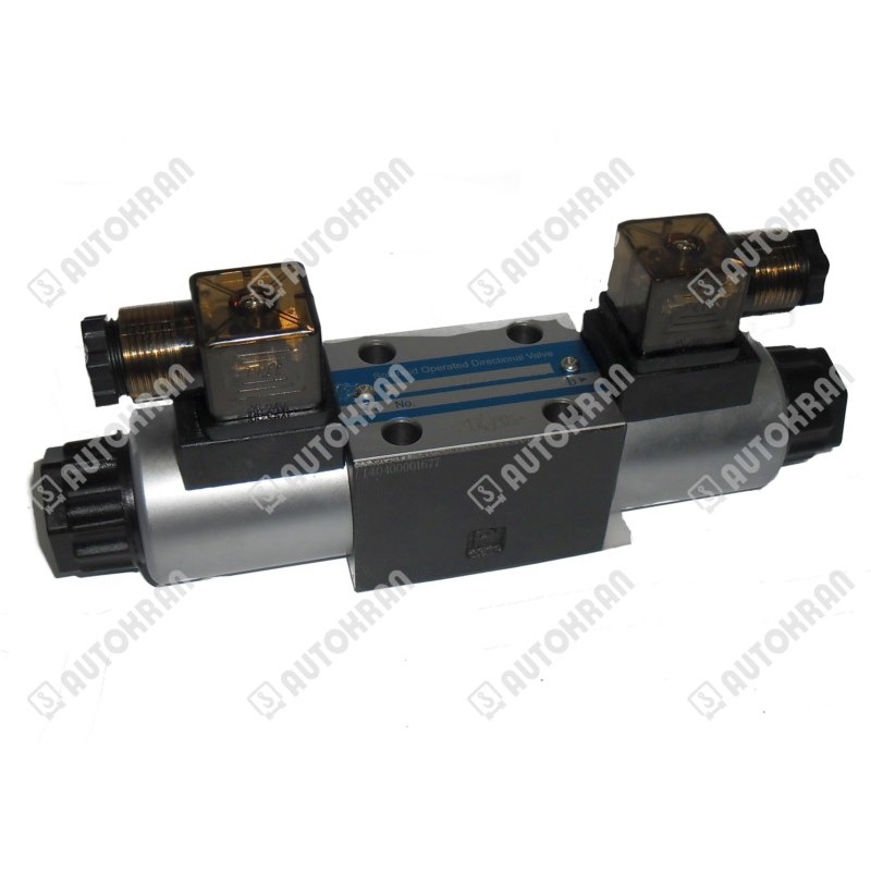 Elektrorozdzielacz 4/3, seria 6, 24DC, ( P do T, by-pass )