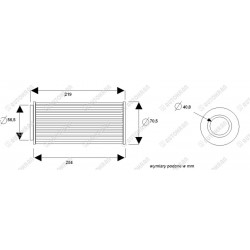 Wkład filtra CRE030CV1
