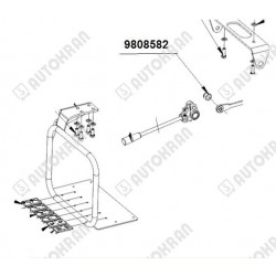Tulejka / łożysko do dźwigni oryginał, HIAB 9808582