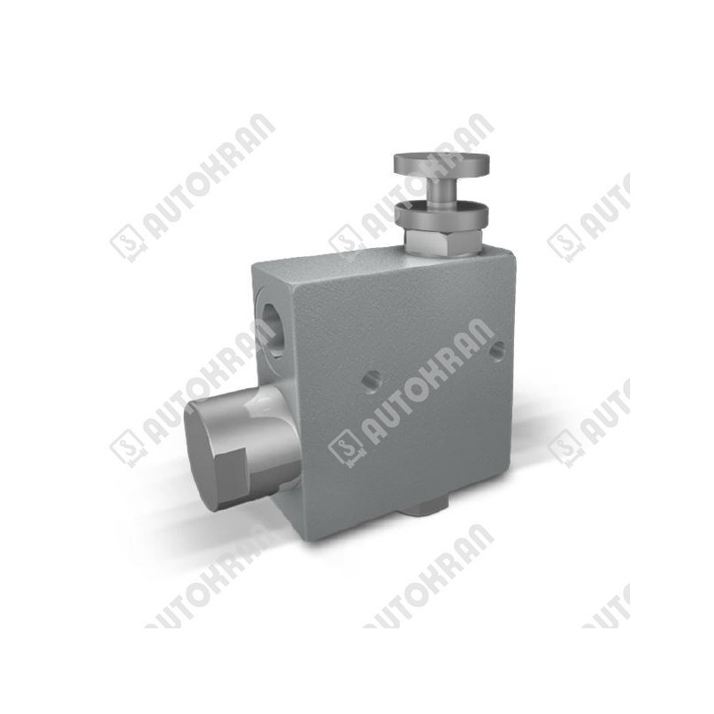 Dzielnik strumienia (regulowany) 120l. 3/4" 210 bar - nadmiar zlew do zbiornika