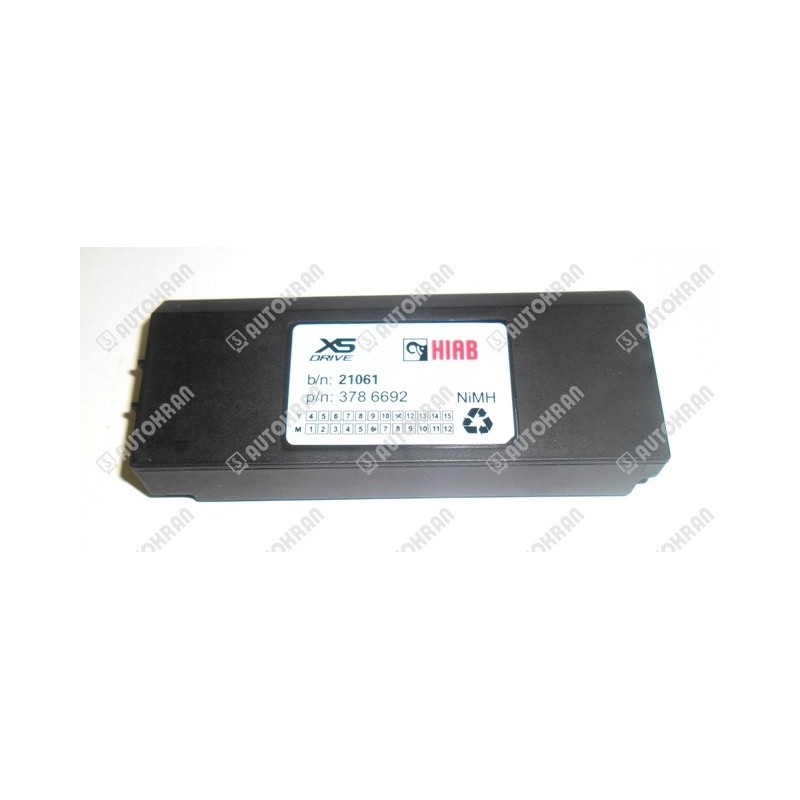 Bateria Xs-Drive - oryginał, HIAB 3786692