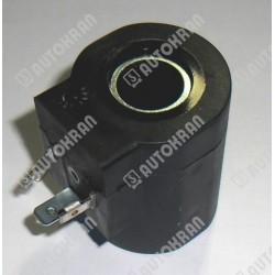 Cewka fi 16/50mm 24DC czarna, by-pass, okrągła, zamiennik dla części HIAB 9831037