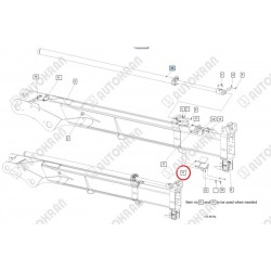 Ślizg oryginał, HIAB 3634655