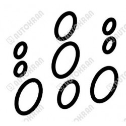 Uszczelnienie rozdzielacza V80 sterowanego radiem, pomiedzy sekcjami, zamiennik dla części HIAB 9862030