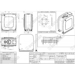 Zbiornik na olej hydrauliczny zakabinowy 142 l. (N)