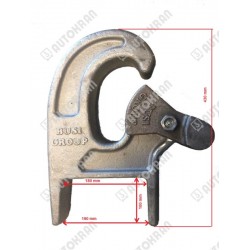 Hak do urządzenia hakowego wraz z zapadką