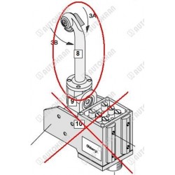 Joystick LOGLIFT / JONSERED, Olsbergs, lewy oryginał - 9839631