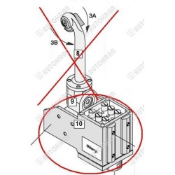 Joystick ( postawa, moduł) LOGLIFT / JONSERED, Olsbergs, oryginał - 9839640