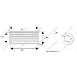 Wkład filtra hydraulicznego P16-9450, P169450