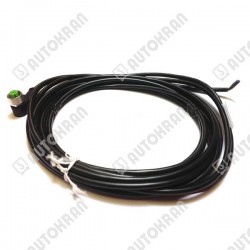 Przewód czujnika z wtyczką kątową żeńską M12 - PUR 4x0,34mm2, L5,0m, zamiennik Multilift 110989102, 112075402, MURR, 7000