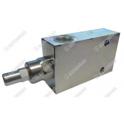 Zamek hydrauliczny 3/8" pojedyńczy regulowany sterowany małym wejściem