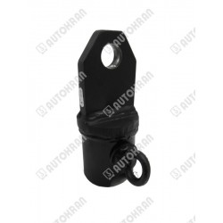 Łącznik do haka HIABa 8,0 t. pod rotator GR30, FR7 - sworzeń rotatora fi 49mm, sworzeń blokujący - fi 25mnm