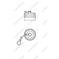 Osłona do gnizad, wtyków pilota XS -DRIVE, zamiennik HIAB