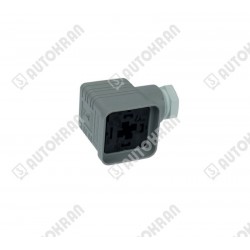 Wtyczka cewki do elektrozaworu 12/24DC HIRSCHMANN DIN - 4 pin