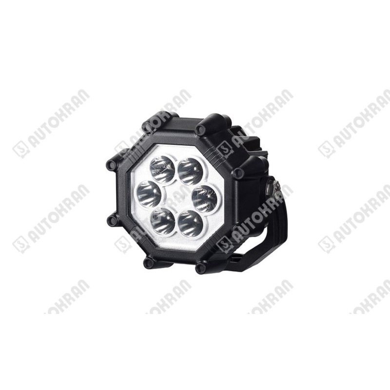 Lampa robocza dalekosiężna, szperacz diodowy, halogen, 20W 12/24V z przewodem 1,5m - światło skupione