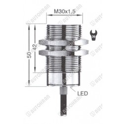 Czujnik indukcyjny platformy fi 30mm. - zamiennik HIAB 3696120, Wenglor sensoric