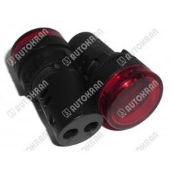 Miernik, woltomierz analogowy pod otwór fi 22mm napięcie DC 5-30V