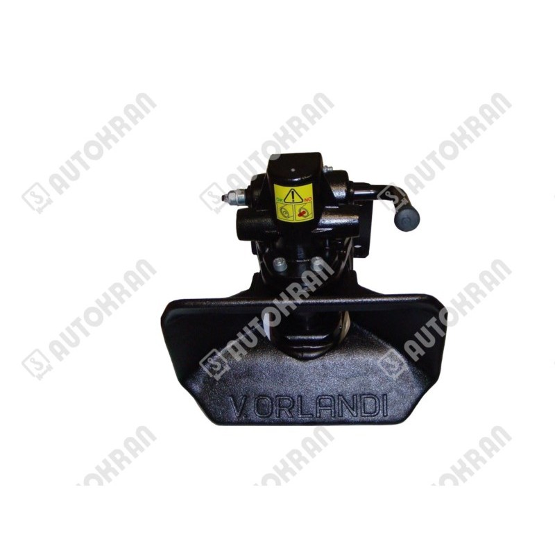 Sprzęg, zaczep fi 50 mm automat, montaż 160x100, V-orlandi