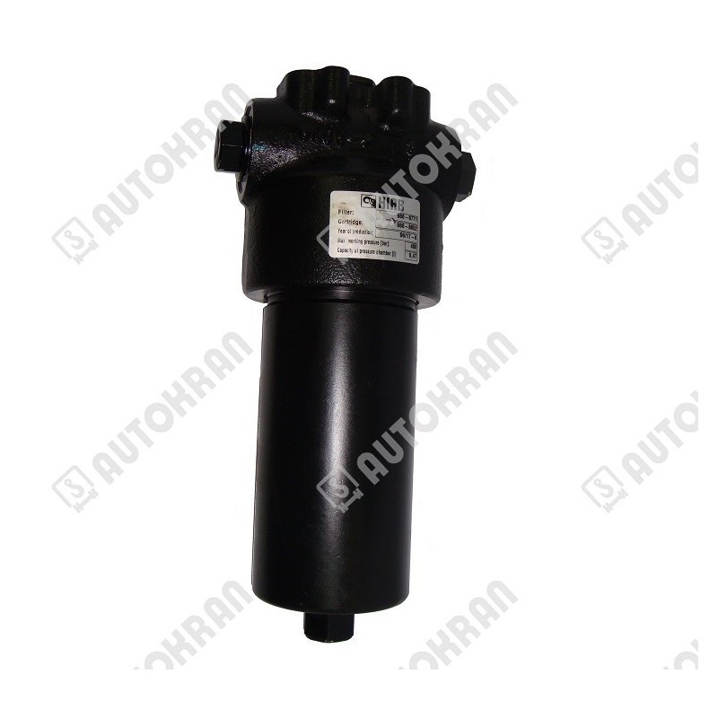 Filtr ciśnieniowy, wysokociśnieniowy 400 Bar - (obudowa + wkład) - oryginał HIAB 9868771 986-8771