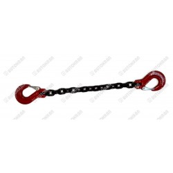 Cięgno łańcuchowe 6-8 dł. całkowita 610 mm zakończone hakami HC 6-6, 1,12t