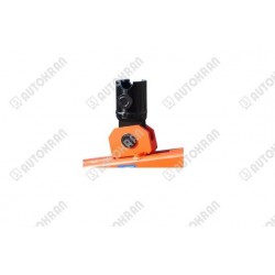 Łącznik do wideł samopoziomujących sprężynowych, pod rotator KINSHOFER KM 04 - wałek - fi 68, sworzeń - fi 30mm