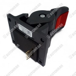 Joystick czerwony do sterowania radiowego HIAB, XS-DRIVE H2 - oryginał 3786994