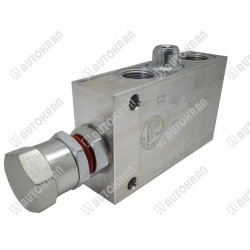 Zamek, zawór siłownika, oryginał HIAB  9810587,  981-0587