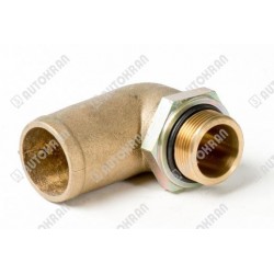 Króciec do pompy NUMMI ssący kolano 90' gwint 1,1/2" na wąż 2"