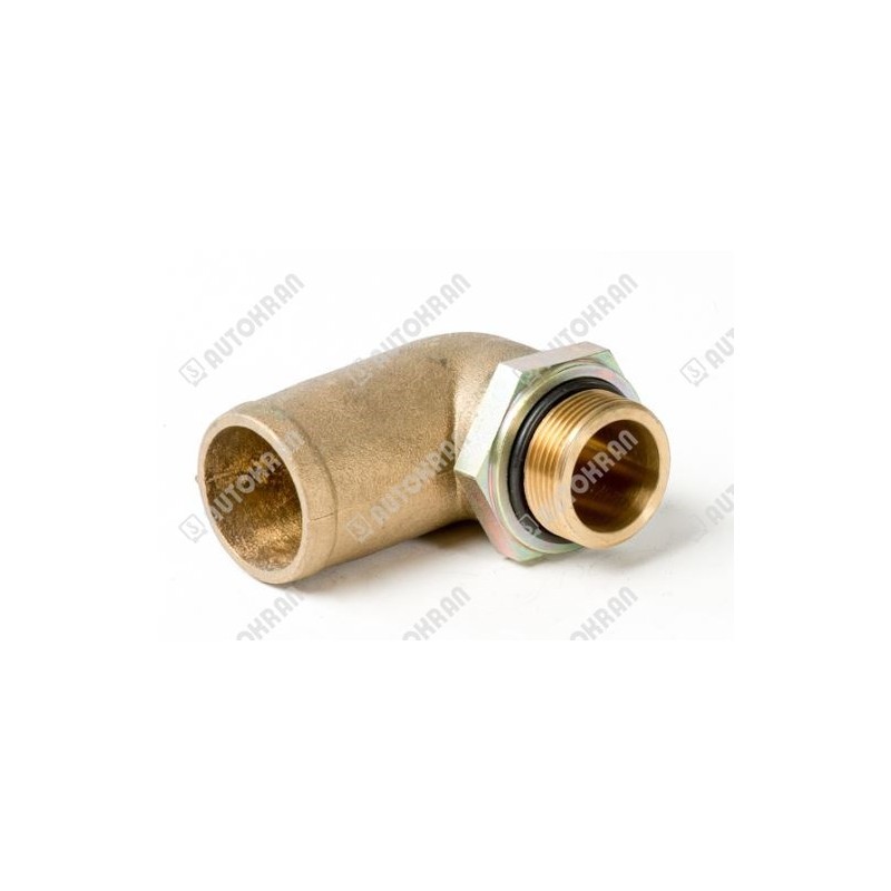 Króciec do pompy NUMMI ssący kolano 90' gwint 1,1/2" na wąż 2"