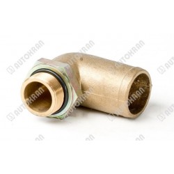 Króciec do pompy ssący kolano 90' gwint 1,1/4" na wąż 2"