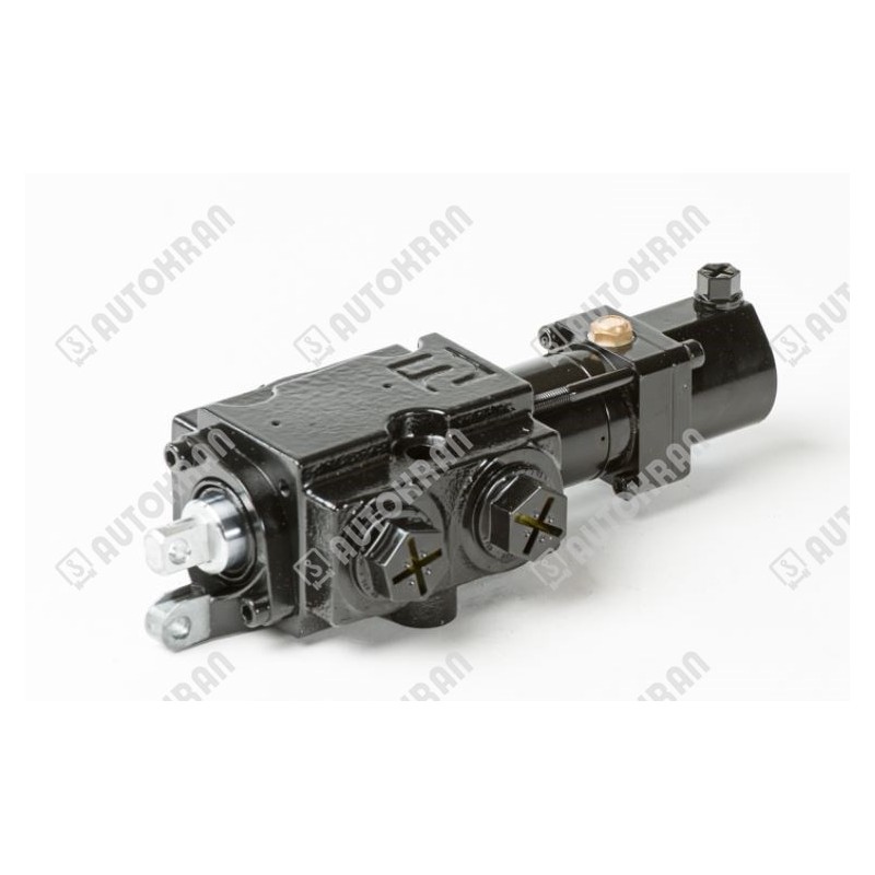 Zawór trójdrogowy hydrauliczny  3/4", sterowany pneumatycznie 3/2 - Nordhydraulic