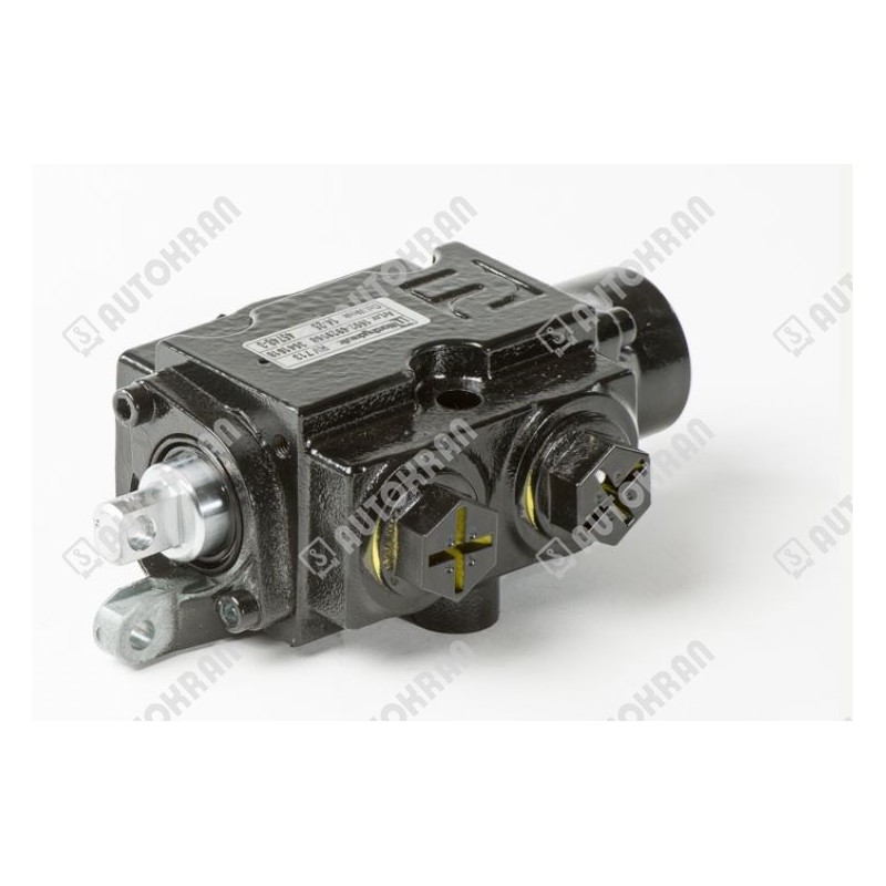 Zawór trójdrogowy hydrauliczny  3/4", sterowany ręcznie 3/2 - Nordhydraulic