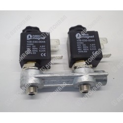 Zawór pneumatyczny elektromagnetyczny, sterownik 24 VDC, serwo, do rozdzielacza RM sterowanego pneumatycznie - Nordhydraulic 22