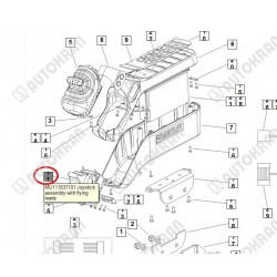 Joystick z obudową ( sterownik ) Multilift nowy typ - joystick kpl., oryginał MU111837101